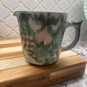 Louisville Stoneware Pear Harvest Pitcher, Circa 1970s